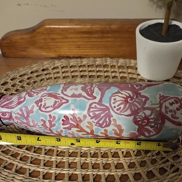 Lilly Pulitzer Floral Insulated Bottle - Gold and Pink - Picture 7 of 10
